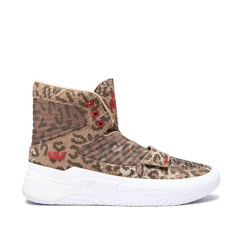 Zapatillas Altas Supra Argentina Hombre - THEORY Leopardo (SMQDE-0451)